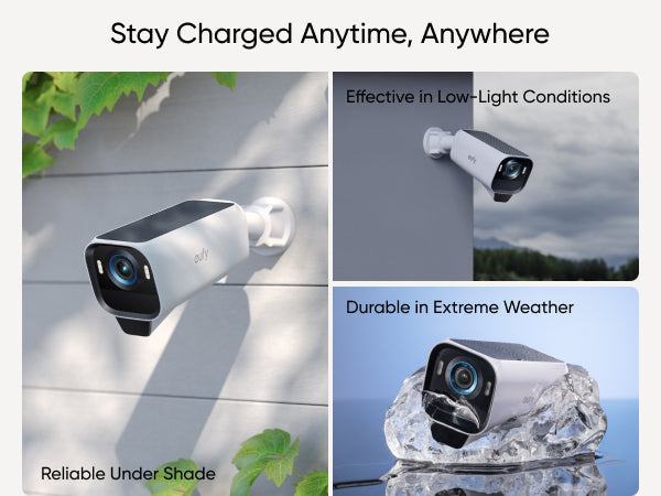Eufy Cam S3 Pro 4K 2-Cam Kit | White and Black Eufy Cam S3 Pro 4K 2-Cam Kit | White and Black